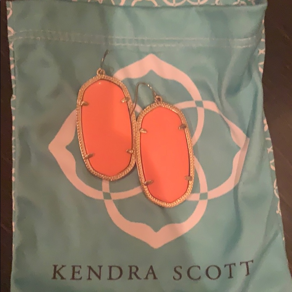 Orange large Kendra Scott